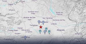 ÚLTIMA HORA.- Nuevo terremoto de magnitud 2,0° a 7 kilómetros de profundidad al sur de Villarrobledo en Albacete a las 17:23h. Ya son 4 en los últimos días en la zona