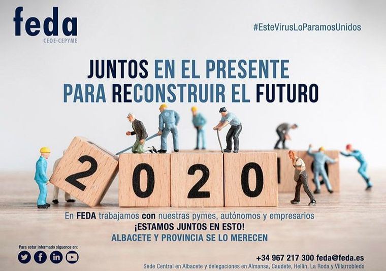 FEDA presentará un documento de propuestas empresariales a los ayuntamientos para la reactivación de las economías locales