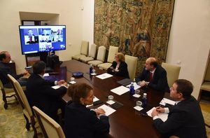 El presidente de Castilla-La Mancha se reúne por videoconferencia con los diferentes obispos de las diócesis de la región