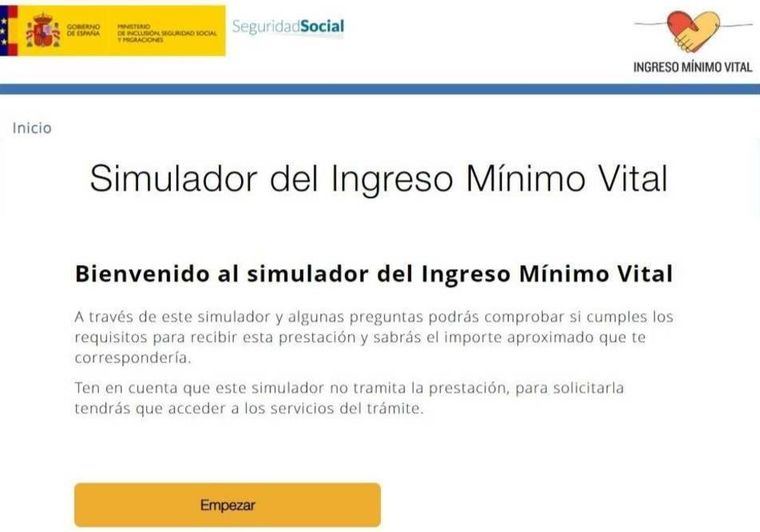 Mañana, día 15, se inicia el plazo para solicitar el Ingreso Mínimo Vital