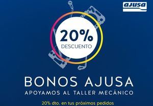 Ajusa lanza la promoción ‘Bonos Ajusa’ para apoyar a los talleres mecánicos, que podrán adquirir los recambios con un 20% de descuento
