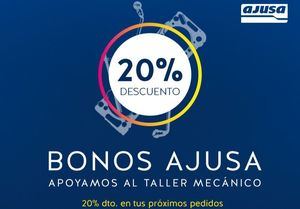 Ajusa lanza la promoción ‘Bonos Ajusa’ para apoyar a los talleres mecánicos, que podrán adquirir los recambios con un 20% de descuento
