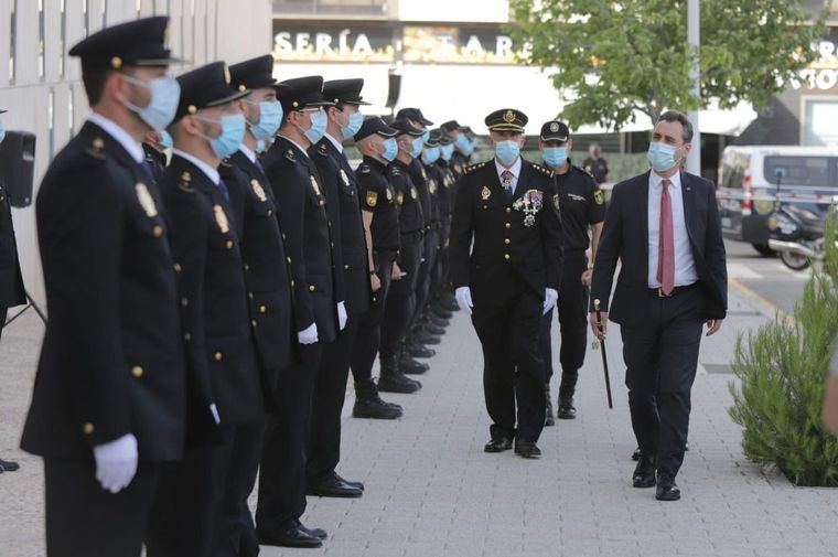 Tierraseca subraya que los nuevos agentes forman parte de la mayor promoción de la historia de la escala básica del Cuerpo Nacional de Policía