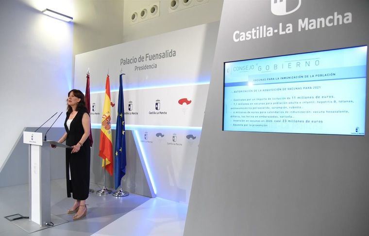 Castilla-La Mancha invierte 11,2 millones de euros para comprar vacunas para la hepatitis b, tétanos, varicela, tosferina y papiloma