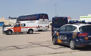 Trasladan a la Institución Ferial del IFAP a los temporeros del asentamiento de Albacete