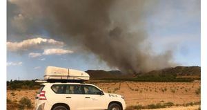ÚLTIMA HORA.- Estabilizado el fuego en Agramón, donde continúa trabajando una veintena de medios
