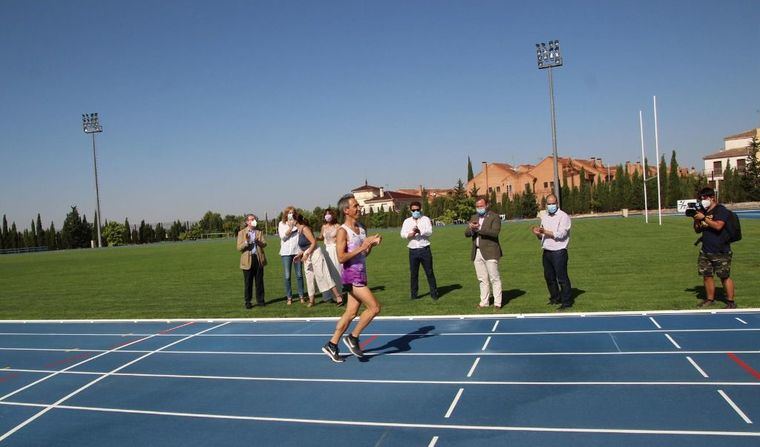Entran en servicio las pistas de atletismo en Albacete tras renovar el pavimento con una inversión de 613.000 euros