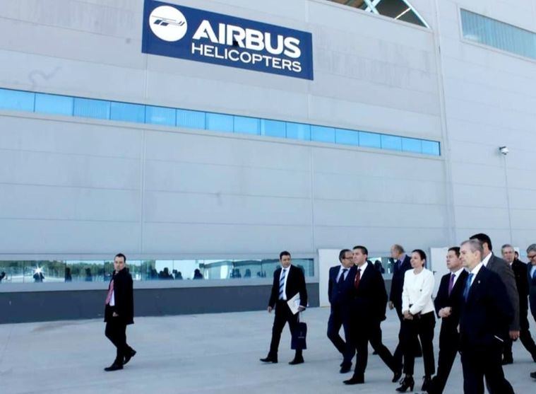 Santi Cabañero subraya el acuerdo alcanzando con Airbus en Albacete, que podría generar 'unos 400 empleos'