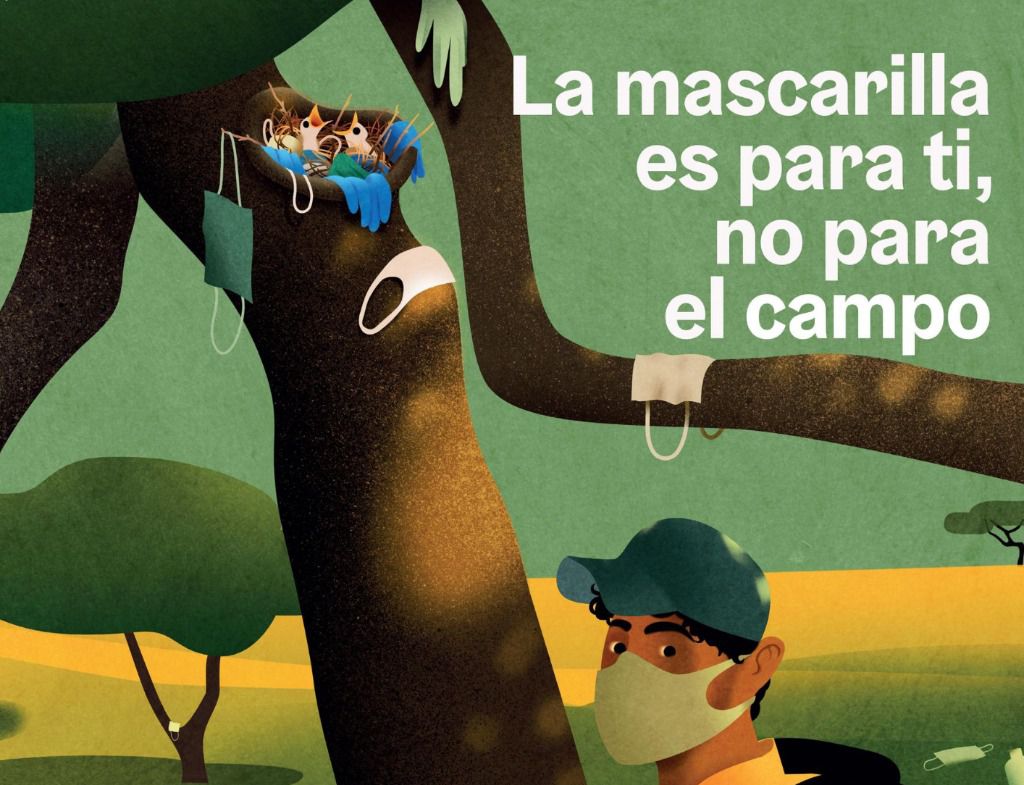 La Diputación de Albacete se suma a la campaña ‘Recuerdos inolvidables. La mascarilla es para ti, no para la naturaleza’ con el fin de sensibilizar y promover un uso responsable