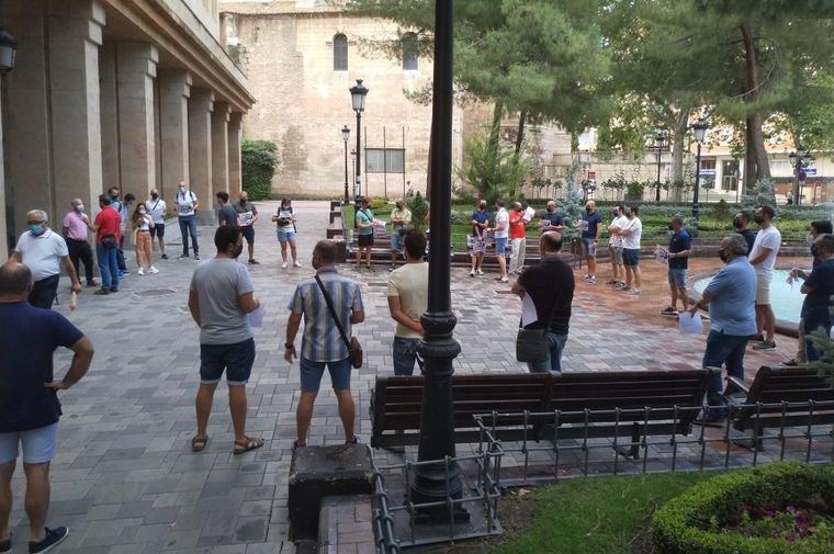 Agentes de la Policía Local de Albacete protestan por la 'imposición' de servicios extraordinarios de fin de semana