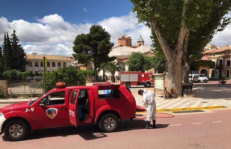 La Diputación de Albacete efectuará desinfecciones en los espacios públicos de Villamalea y de poblaciones limítrofes a través del SEPEI