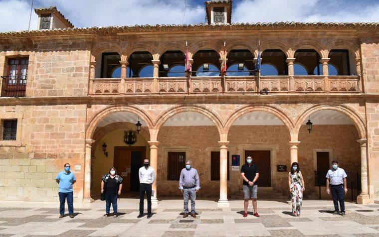La Diputación de Albacete ejecuta en once calles de El Bonillo trabajos de conservación y mejora del firme por valor de 75.000 euros