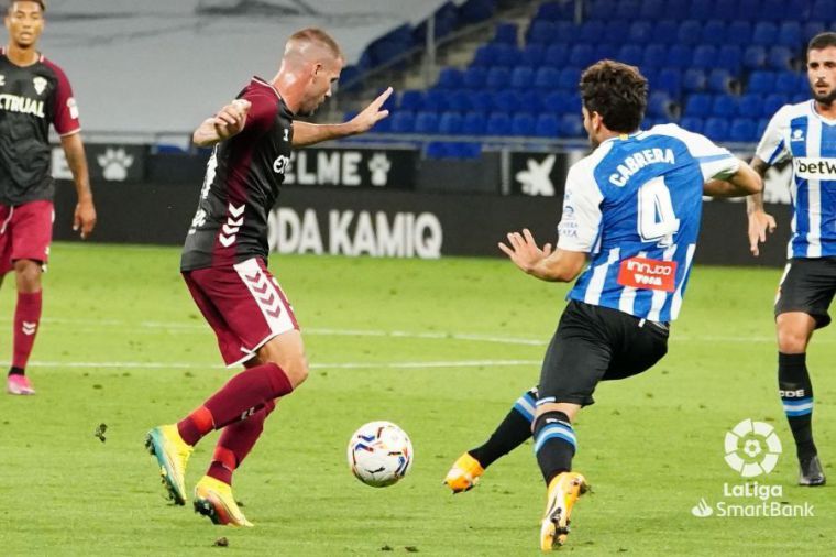 3-0. Un flojo Albacete inicia la Liga perdiendo ante un Español que mostró autoridad y seriedad