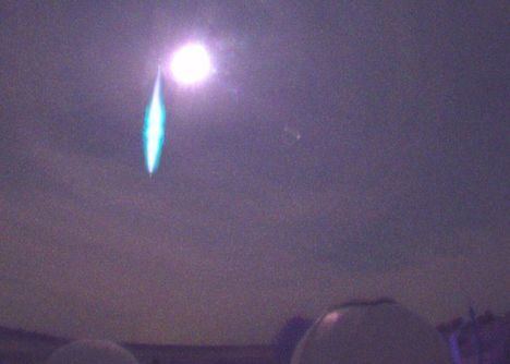 Detectan una bola de fuego a 95.000 kilómetros por hora sobre el centro de España y a una altitud de unos 95 kilómetros sobre Ciudad Real