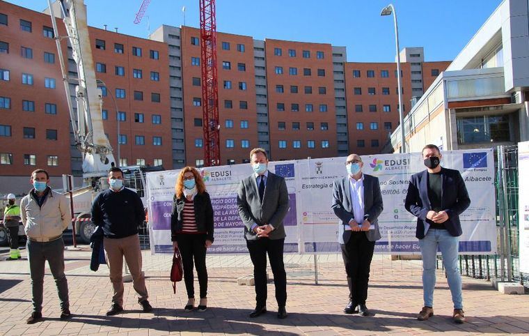 Las obras del Centro de Autonomía Personal y Participación de la calle Lepanto marchan a buen ritmo con la previsión de finalizarlas a finales del 2021