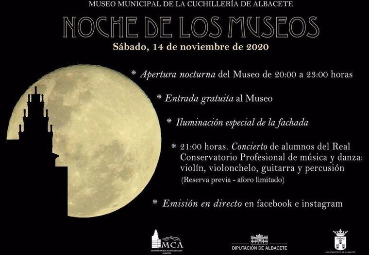 El Museo de la Cuchillería de Albacete celebra con música, iluminación y visita nocturna la 'Noche de los Museos'