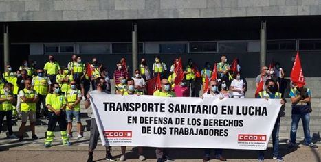 Ambulancias.- Las plantillas de transporte sanitario de Albacete, Ciudad Real y Guadalajara reanudan este el lunes la huelga indefinida