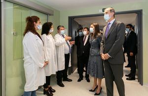 Los Reyes inauguran la transición escalonada del Hospital de Toledo, que recibirá al primer paciente el día 30