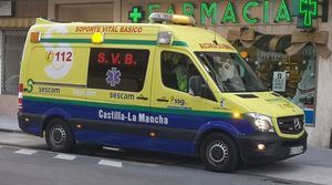 Sucesos.- Herido un hombre tras caer desde cinco metros de altura mientras limpiaba cristales y otro trabajador resulta herido tras ser golpeado por una rama