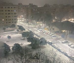 Nieve en Albacete desde última hora del día 6, día de Reyes