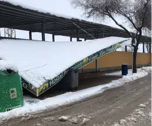 El nivel rojo de alerta por nieve en Castilla-La Mancha dará paso este domingo al nivel amarillo por bajas temperaturas