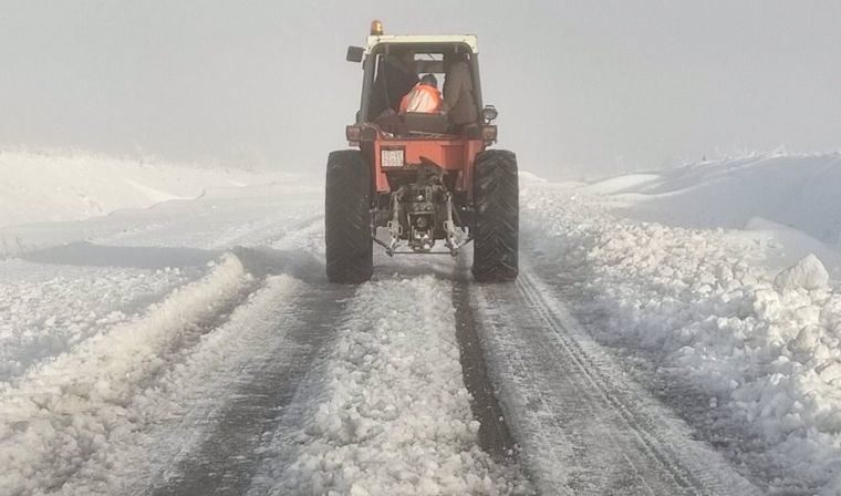 Temporal.- El hielo afecta a 5.700 kilómetros de carreteras de la red regional de Castilla-La Mancha y cierra una veintena de vías