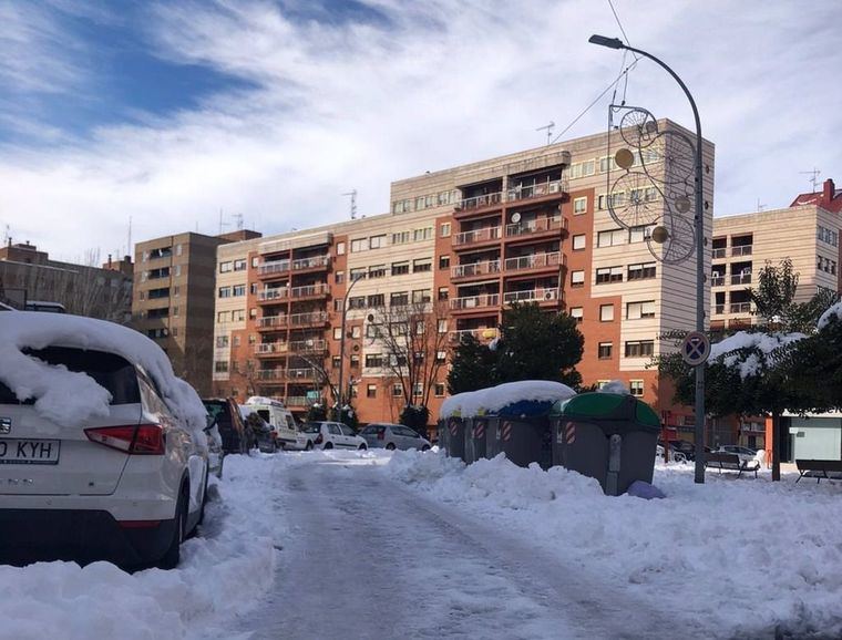 Temporal.- Castilla-La Mancha acumula 246 incidencias por hielo y nieve hasta las 16.00 horas de este lunes, y se alerta de temperaturas inferiores a los -14ºC 
 