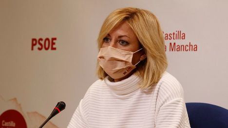 Ana Isabel Abengozar defiende la ejecución del plan de vacunación en Castilla-La Mancha y lamenta que la oposición trate de politizarlo