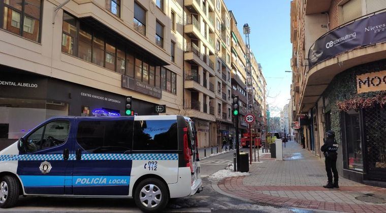 La Policía Local y Bomberos de Albacete acumulan cerca de 800 incidencias desde que se inició el temporal de nieve