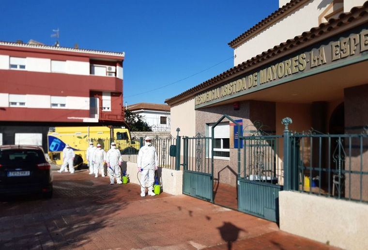Detectado un brote con 50 contagios entre trabajadores y residentes de la residencia de mayores 'La Esperanza' de Mahora, en Albacete