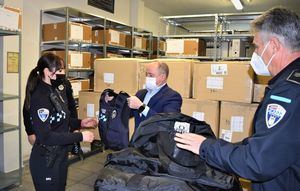 Los efectivos de la Policía Local de Albacete contarán con 203 nuevos chalecos de protección personal