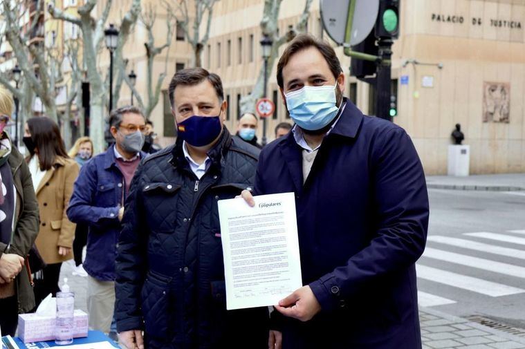 El PP Castilla-La Mancha alargará una semana su recogida de firmas en apoyo a las Fuerzas y Cuerpos de Seguridad del Estado