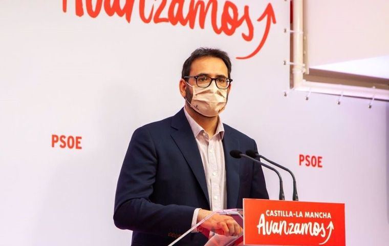 PSOE pide al PP que 'deje de mentir' sobre la vacunación porque Castilla-La Mancha 'está siendo ejemplo nacional' en Semana Santa