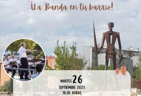 Los conciertos del IV programa ‘La Banda en tu Barrio’ regresan de la mano de la Banda Sinfónica Municipal tras el parón del verano a San Antonio Abad, Franciscanos y El Pilar