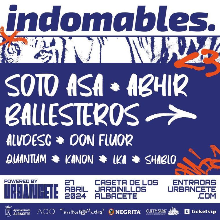 La música urbana llega a la Primavera Cultural con el ‘Festival Indomables’, una apuesta por “apoyar las nuevas tendencias”