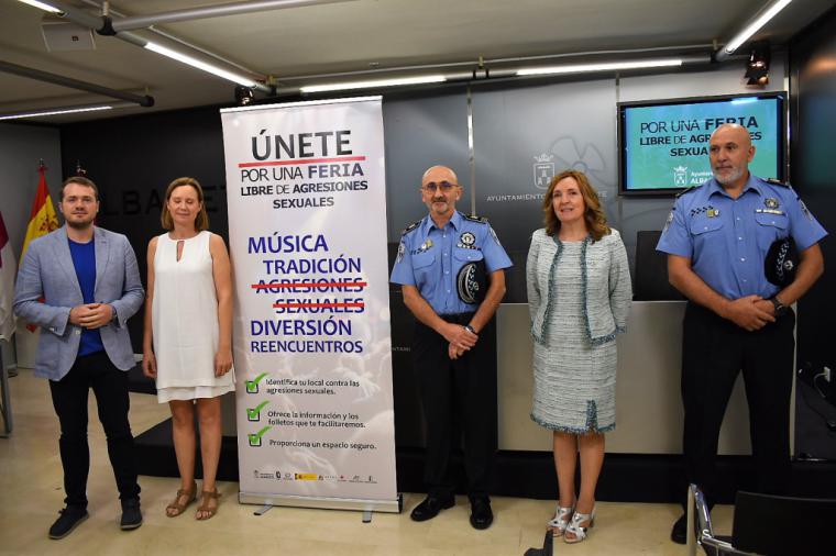 El Ayuntamiento de Albacete teje una “red de protección y atención” ante cualquier caso de agresión sexual en la Feria