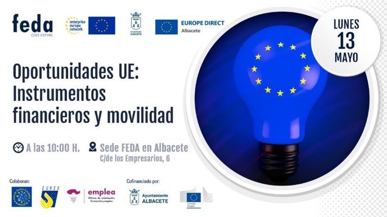 El Centro Europa Direct del Ayuntamiento de Albacete y FEDA organizan el 13 de mayo una jornada para informar a las empresas de las oportunidades que brinda la Unión Europea