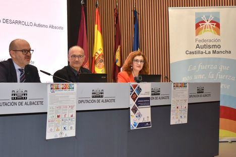 La Diputación de Albacete participa en las jornadas científicas impulsadas por la Federación Autismo de Castilla-La Mancha subrayando la importancia de la investigación y la detección precoz