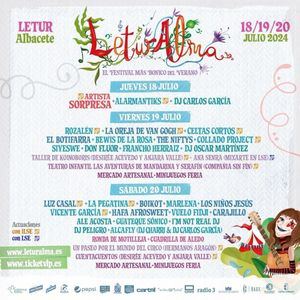 Leturalma 2024, que se celebrará los días 18, 19 y 20 de julio, cierra su programación por días