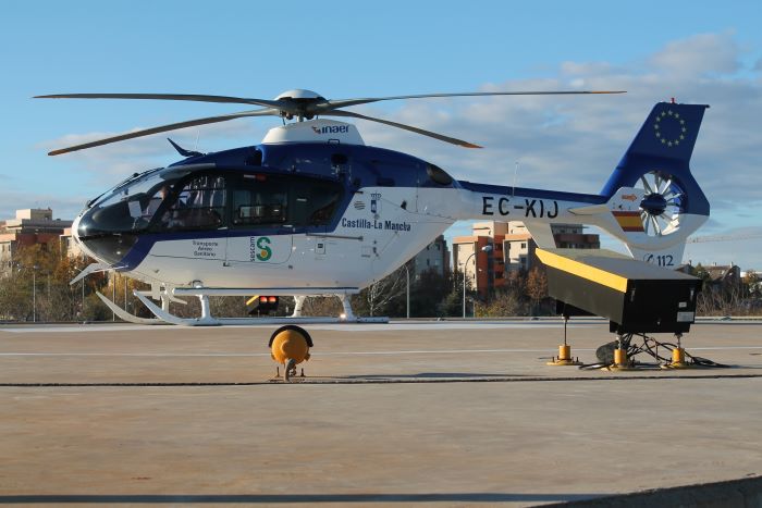 El transporte aéreo sanitario de Castilla-La Mancha realizó 2.782 activaciones en 2023 y ha salvado más 1.500 vidas en 22 años