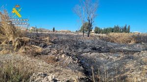 Dos investigados por un incendio forestal en Tobarra (Albacete) que afectó en marzo a 2,7 hectáreas