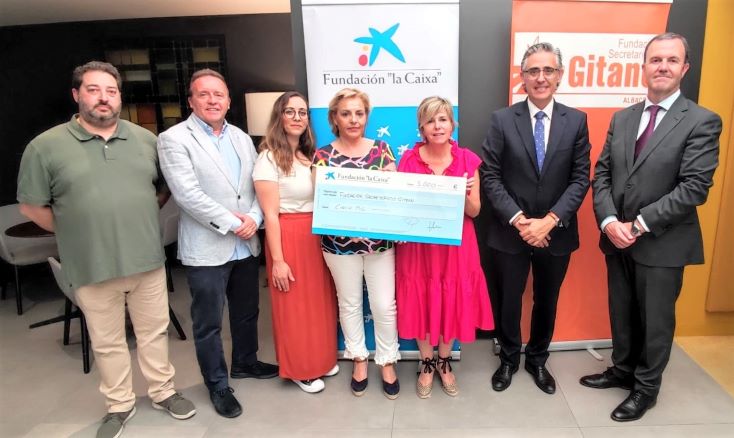 Secretariado Gitano de Albacete recibe el apoyo de la Fundación 'la Caixa' para mejora de la formación del colectivo
