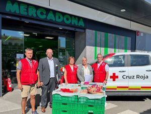 Mercadona donará diariamente alimentos a Cruz Roja de Casas Ibáñez (Albacete
