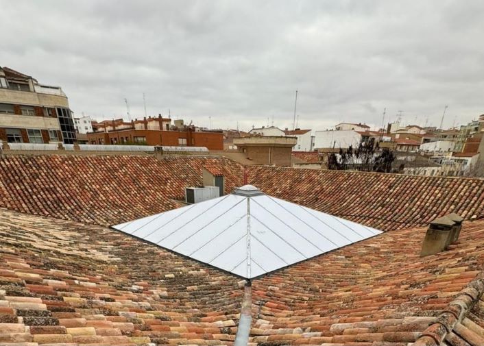 Culmina el arreglo de la cubierta del Centro Cultural 'La Asunción' en Albacete