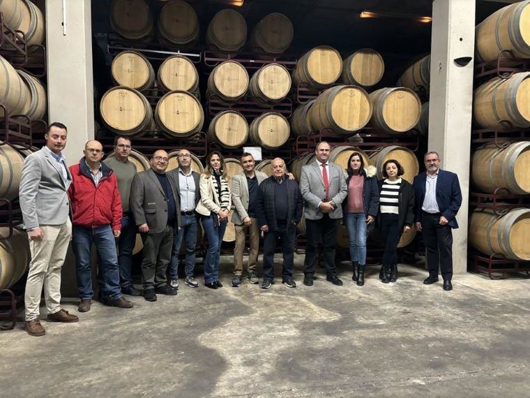 La Junta destaca la repercusión económica de Bodegas San Dionisio Sociedad Cooperativa en la zona de Fuente-Álamo