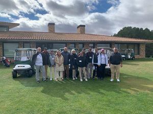 Francisco Villaescusa destaca la importante repercusión internacional que está teniendo para nuestra ciudad la celebración del DP Word Tour en el Club de Golf ‘Las Pinaillas’