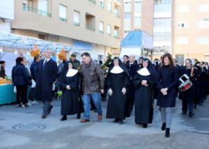 Se celebra San Antón en Albacete con una misa, procesión y bendición de animales