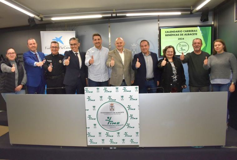 La Diputación suma su colaboración para la puesta en marcha del I Calendario de Carreras Benéficas de Albacete