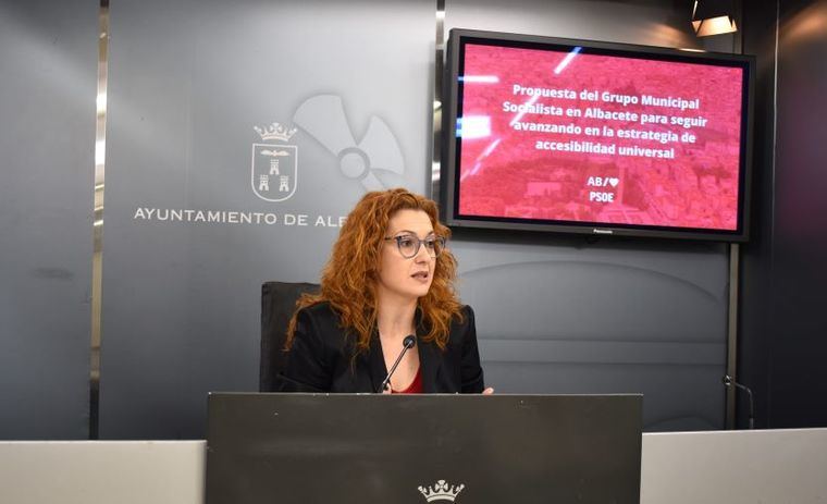 El Grupo Municipal Socialista insta al Ayuntamiento a completar la estrategia para garantizar la accesibilidad universal en Albacete