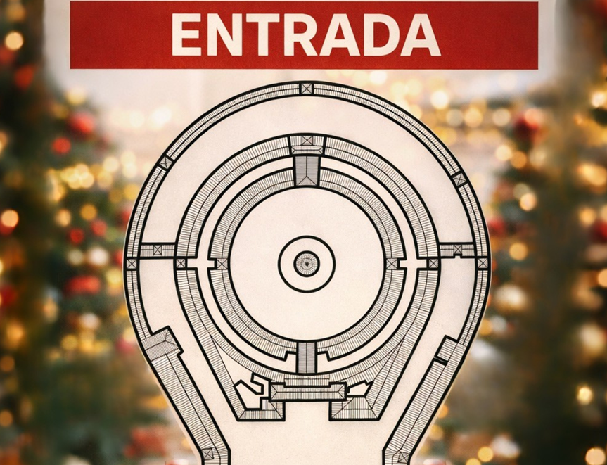 Cambios temporales en los accesos a la ‘Navidad en la Feria’ con motivo del videomapping de la Puerta de Hierros